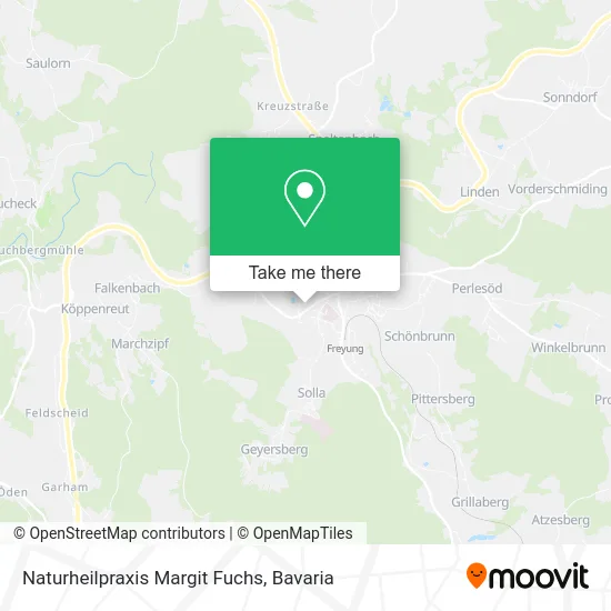 Карта Naturheilpraxis Margit Fuchs