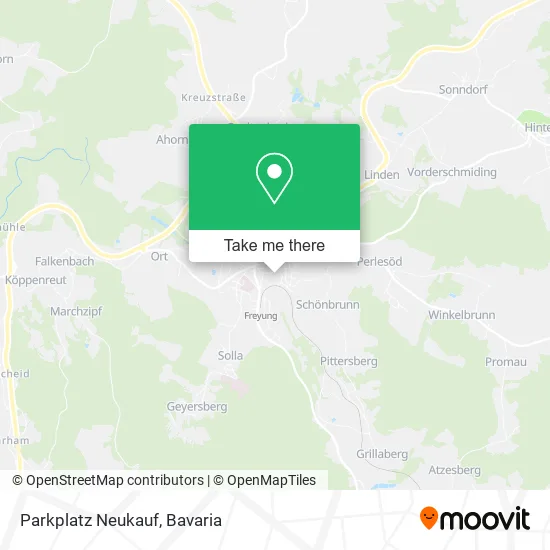 Карта Parkplatz Neukauf