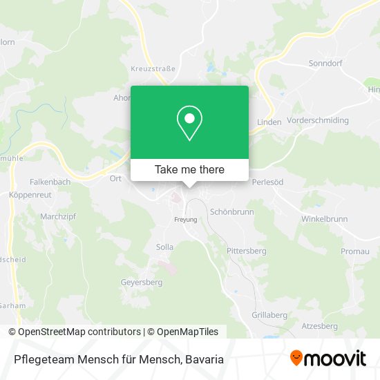 Pflegeteam Mensch für Mensch map