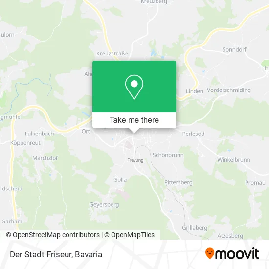 Карта Der Stadt Friseur