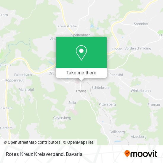 Rotes Kreuz Kreisverband map