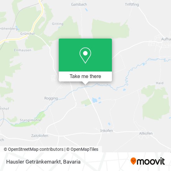 Hausler Getränkemarkt map