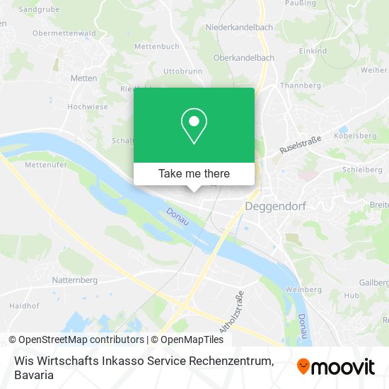 Wis Wirtschafts Inkasso Service Rechenzentrum map