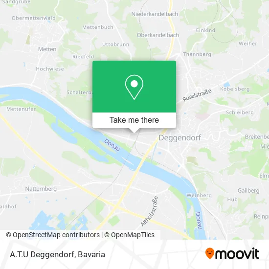 Карта A.T.U Deggendorf