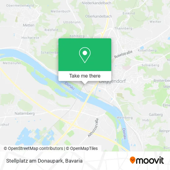 Карта Stellplatz am Donaupark
