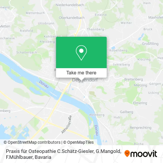 Praxis für Osteopathie C.Schätz-Giesler, G.Mangold, F.Mühlbauer map