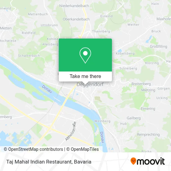Taj Mahal Indian Restaurant map