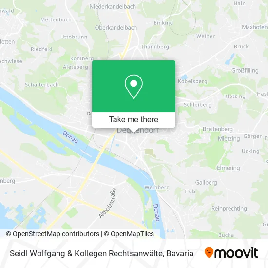 Seidl Wolfgang & Kollegen Rechtsanwälte map
