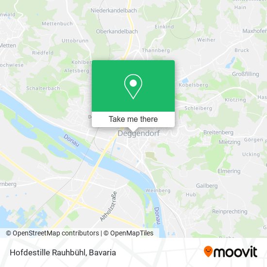 Hofdestille Rauhbühl map