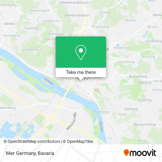 Карта Mer Germany