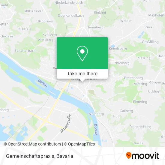 Карта Gemeinschaftspraxis