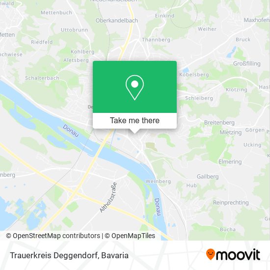 Trauerkreis Deggendorf map