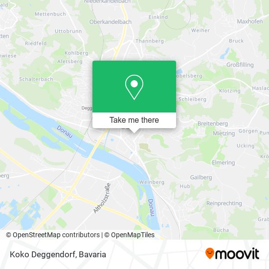 Koko Deggendorf map