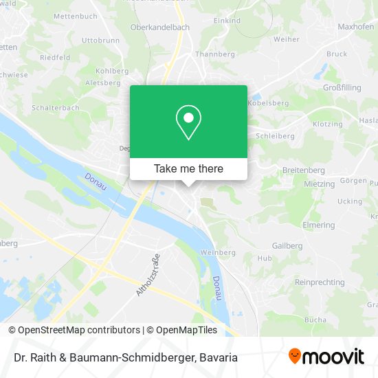 Dr. Raith & Baumann-Schmidberger map