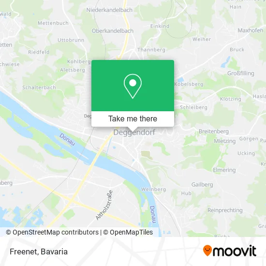 Карта Freenet