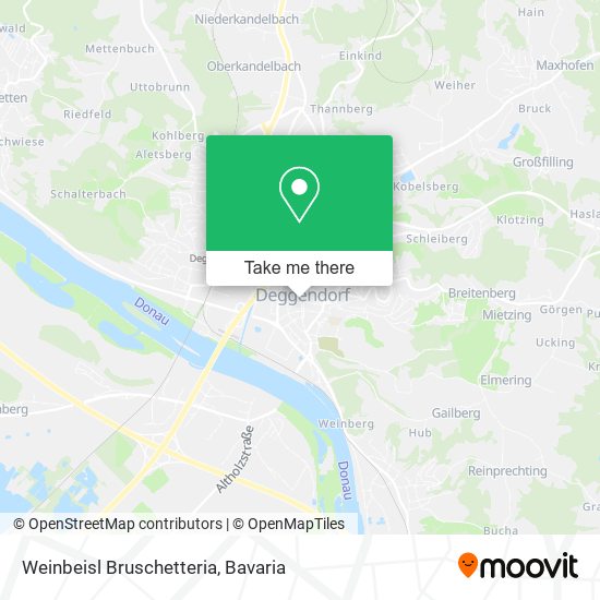 Weinbeisl Bruschetteria map