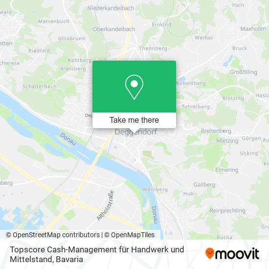 Topscore Cash-Management für Handwerk und Mittelstand map