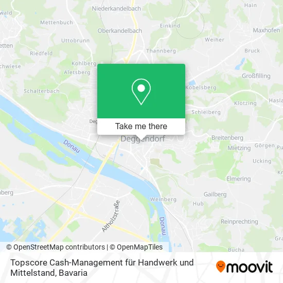 Карта Topscore Cash-Management für Handwerk und Mittelstand