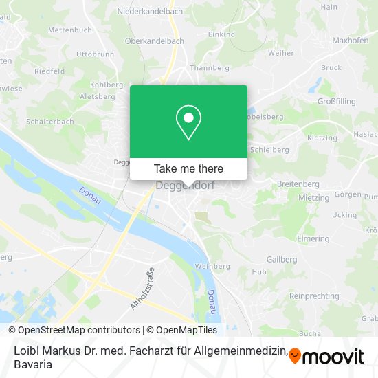Loibl Markus Dr. med. Facharzt für Allgemeinmedizin map