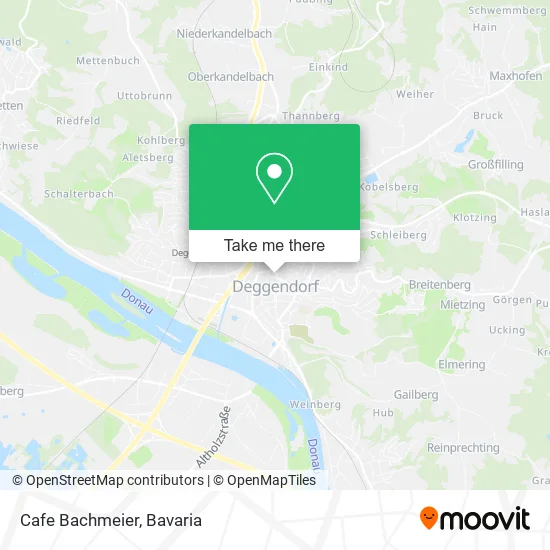 Карта Cafe Bachmeier