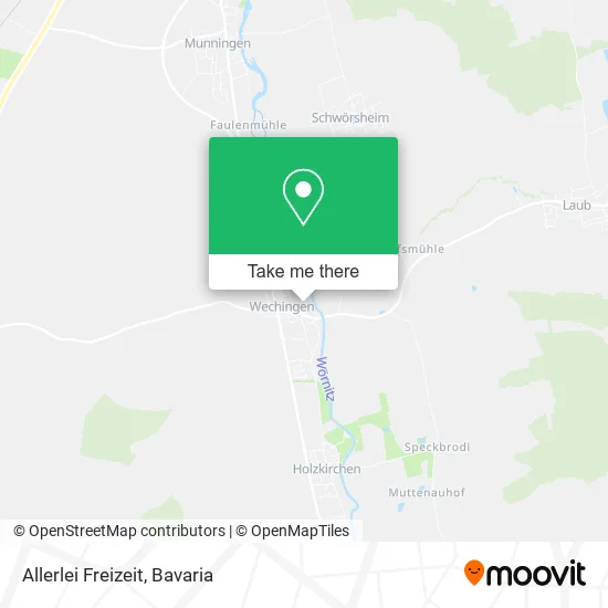 Карта Allerlei Freizeit