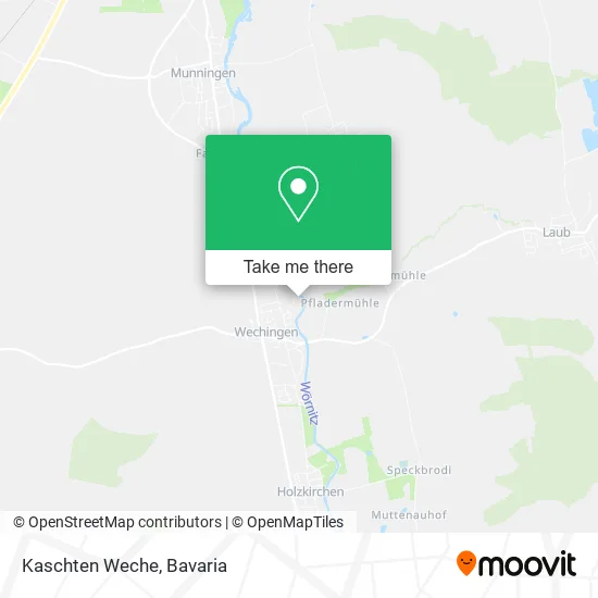 Карта Kaschten Weche