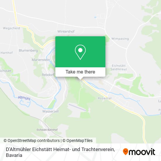 D'Altmühler Eichstätt Heimat- und Trachtenverein map