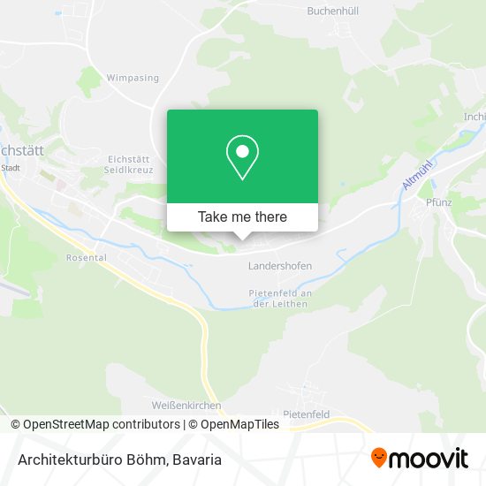 Architekturbüro Böhm map
