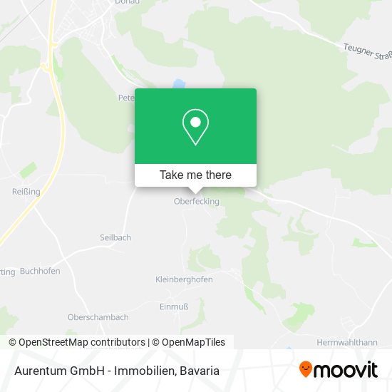 Aurentum GmbH - Immobilien map