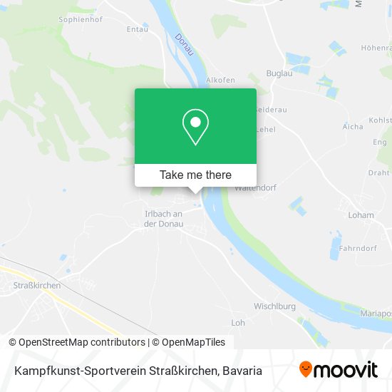 Kampfkunst-Sportverein Straßkirchen map