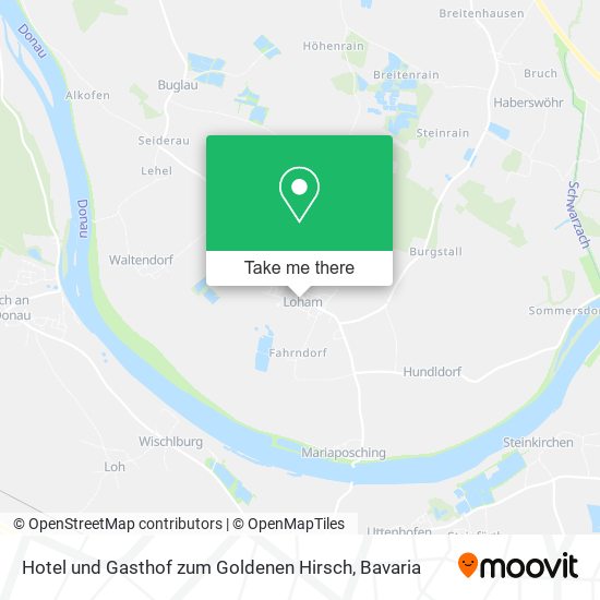 Hotel und Gasthof zum Goldenen Hirsch map