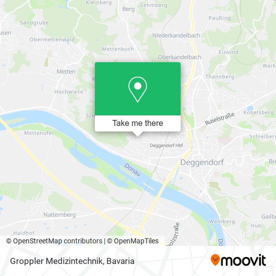 Groppler Medizintechnik map