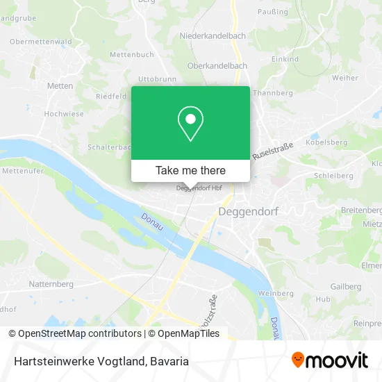 Карта Hartsteinwerke Vogtland