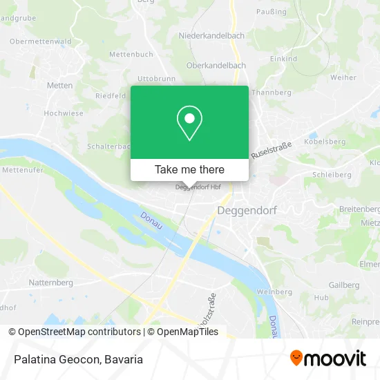 Карта Palatina Geocon