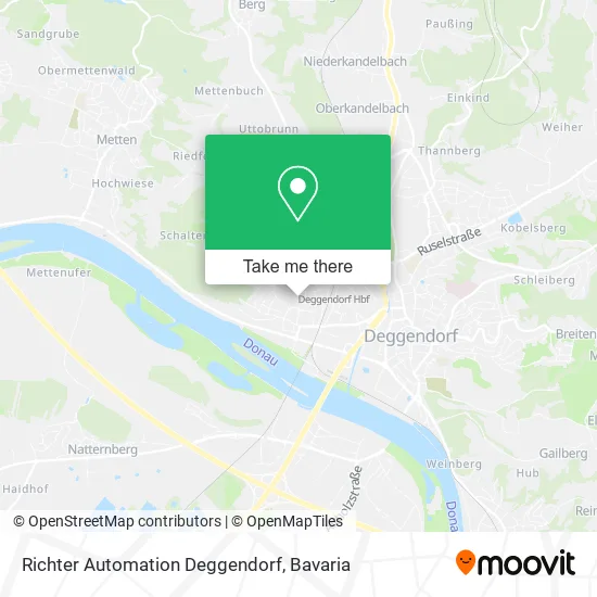 Карта Richter Automation Deggendorf