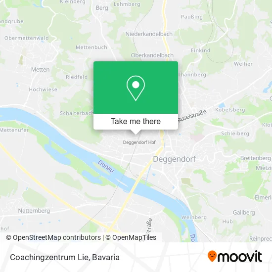 Карта Coachingzentrum Lie