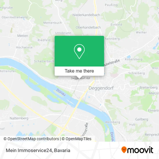 Карта Mein Immoservice24