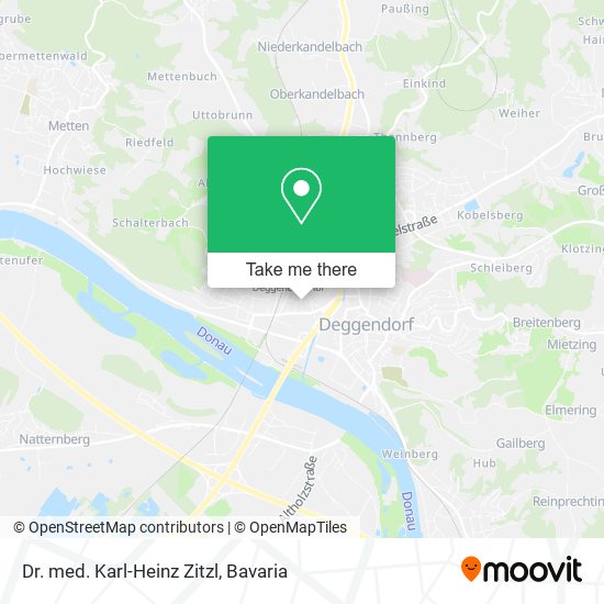 Dr. med. Karl-Heinz Zitzl map