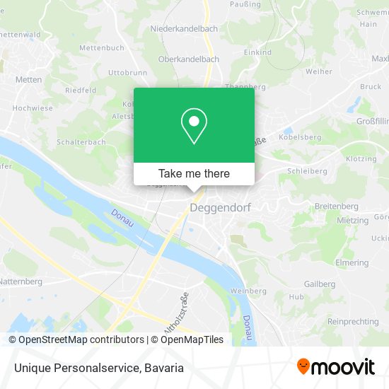 Unique Personalservice map