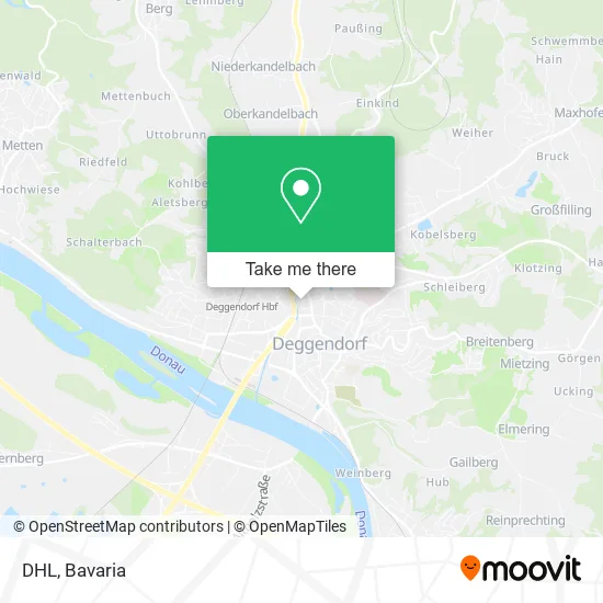 Карта DHL