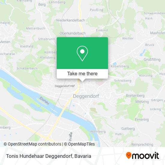 Tonis Hundehaar Deggendorf map