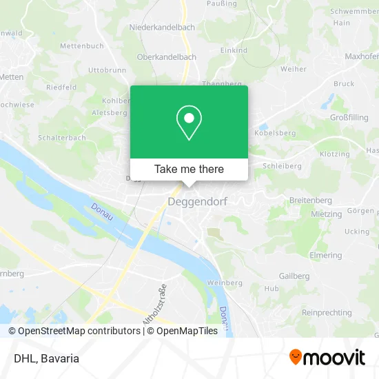 Карта DHL