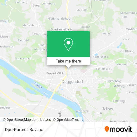 Карта Dpd-Partner