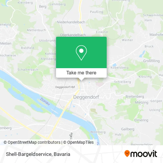 Карта Shell-Bargeldservice