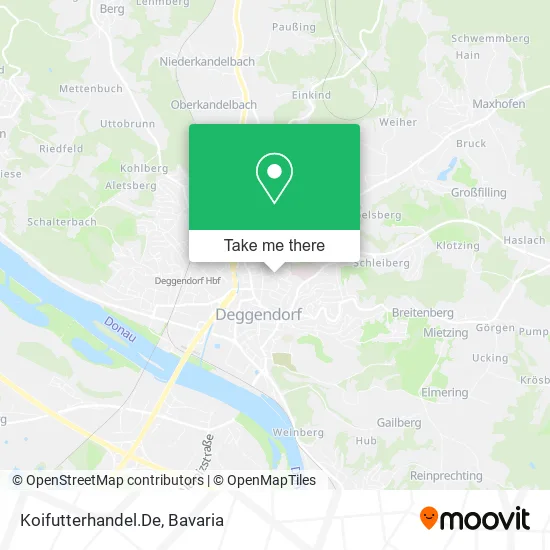 Карта Koifutterhandel.De