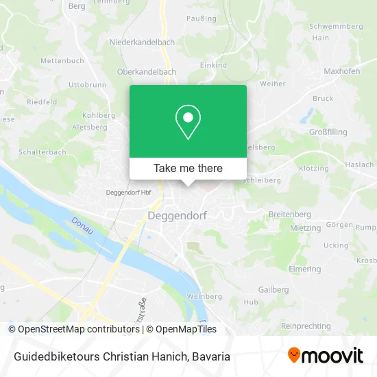 Карта Guidedbiketours Christian Hanich