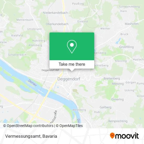 Карта Vermessungsamt