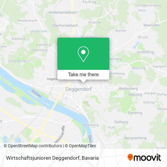 Wirtschaftsjunioren Deggendorf map