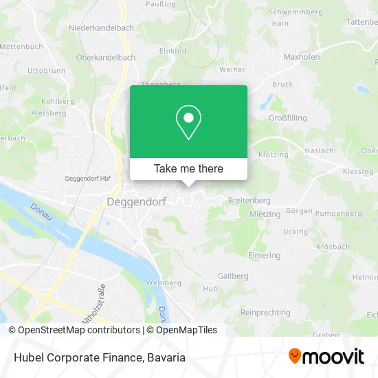 Hubel Corporate Finance map