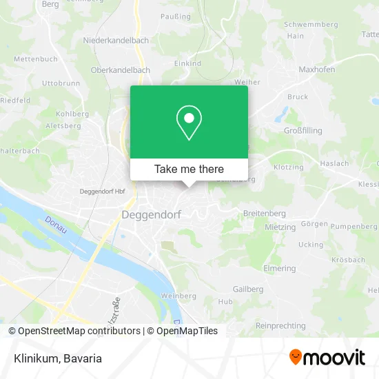 Klinikum map